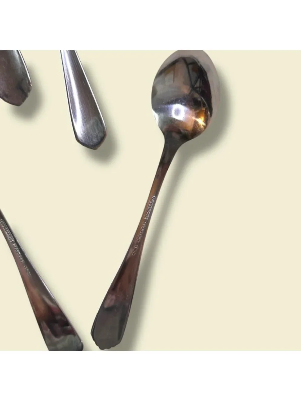 Cambridge Stainless Steel Flatware Set 12-Piece Silverware Forks & Spoons